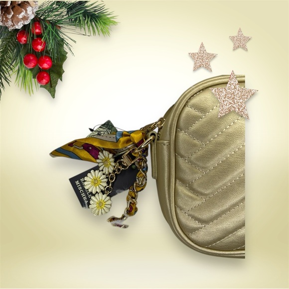 Badgley Mischka Crossbody w/ Bag Scarf & Charm - Picture 9 of 9